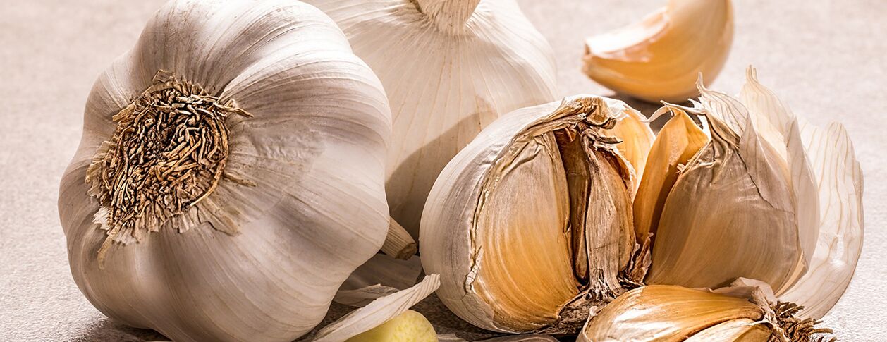 Garlic against worms